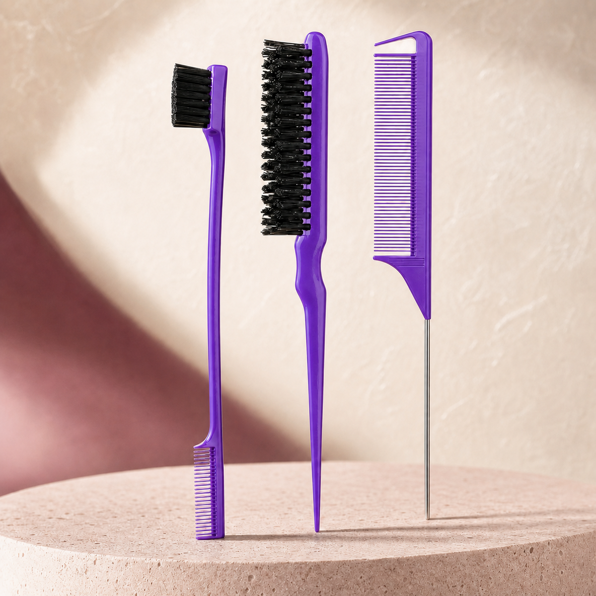 SleekEdge Styling Trio in Purple