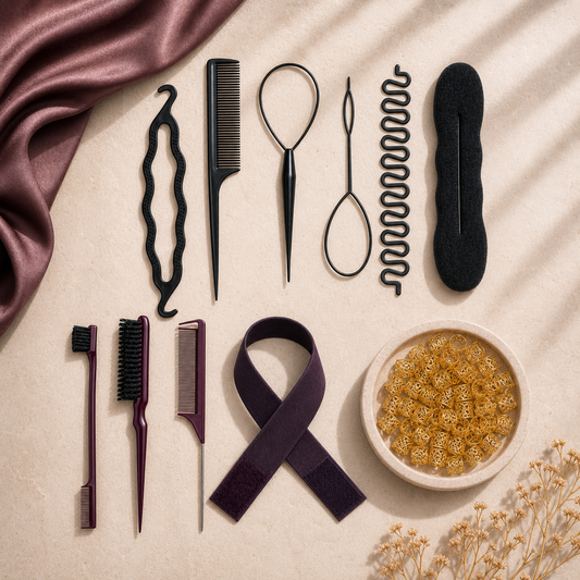 Braid & Wig Essentials Kit - Velvet Curl editorial view 2