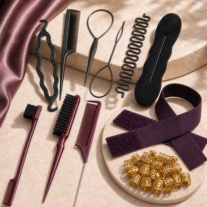 Braid & Wig Essentials Kit - Velvet Curl editorial view 3