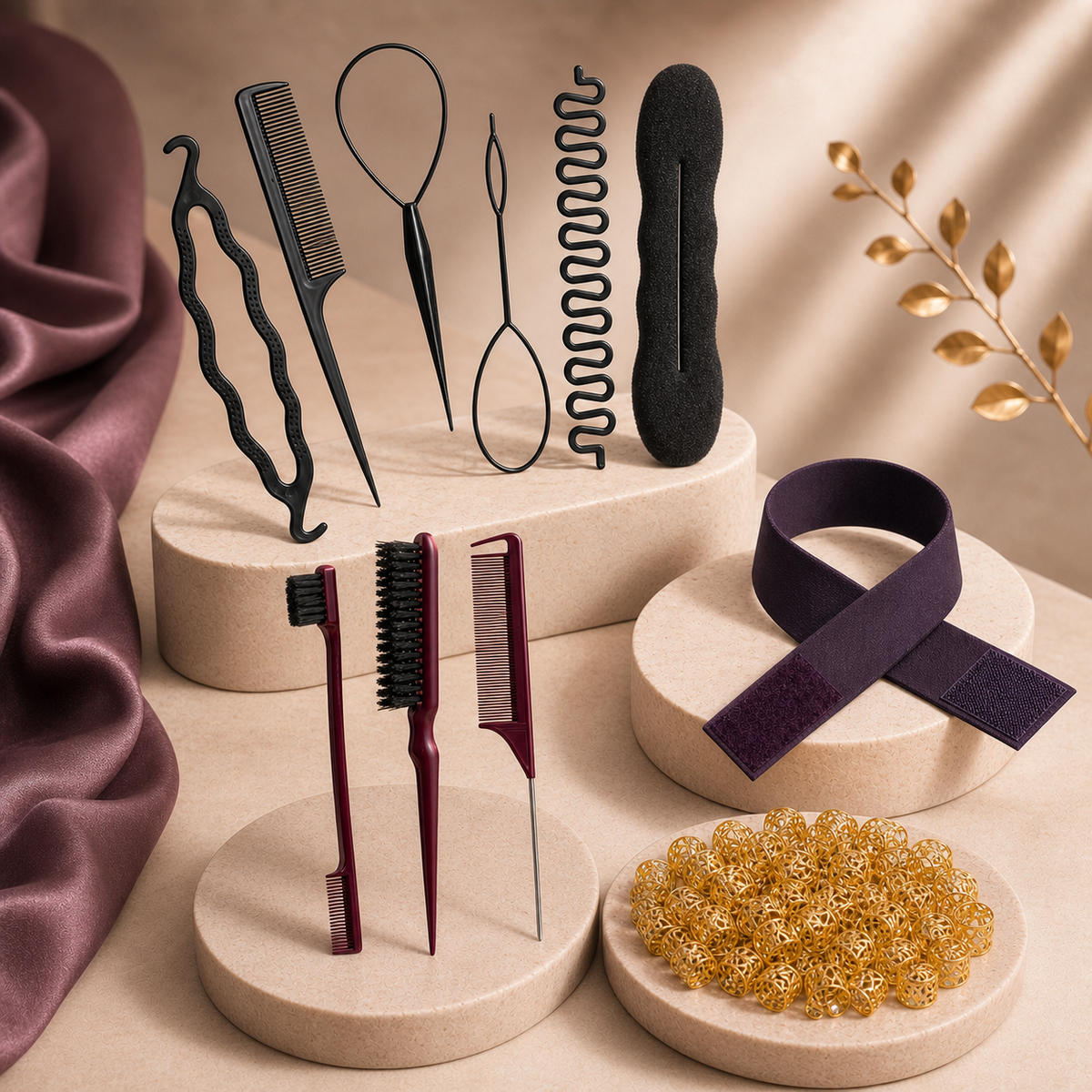 Braid & Wig Essentials Kit - Velvet Curl editorial view 5