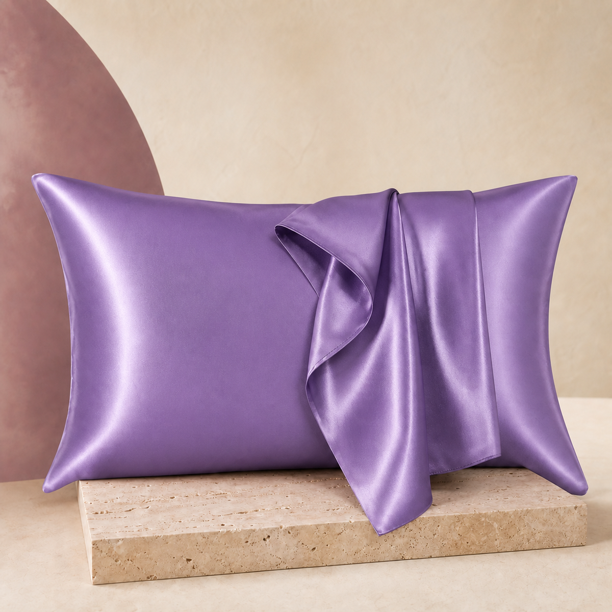 SatinCloud Pillowcase - Purple
