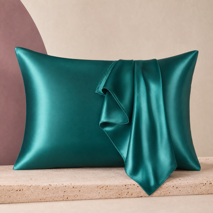 SatinCloud Pillowcase - Teal