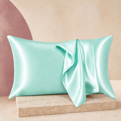 SatinCloud Pillowcase in Viridity