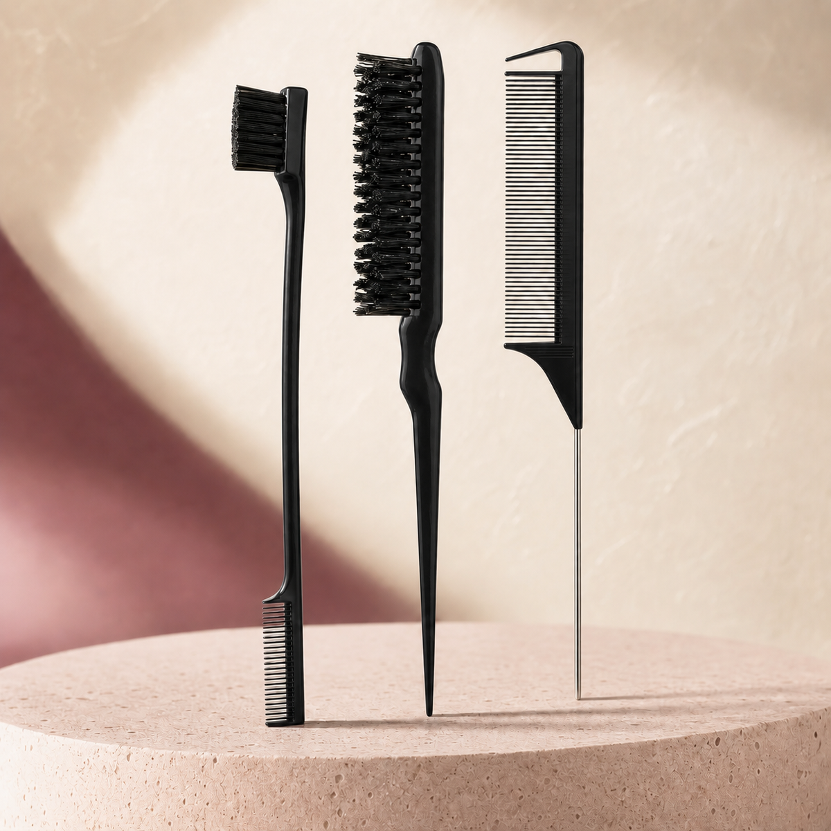 SleekEdge Styling Trio in Black