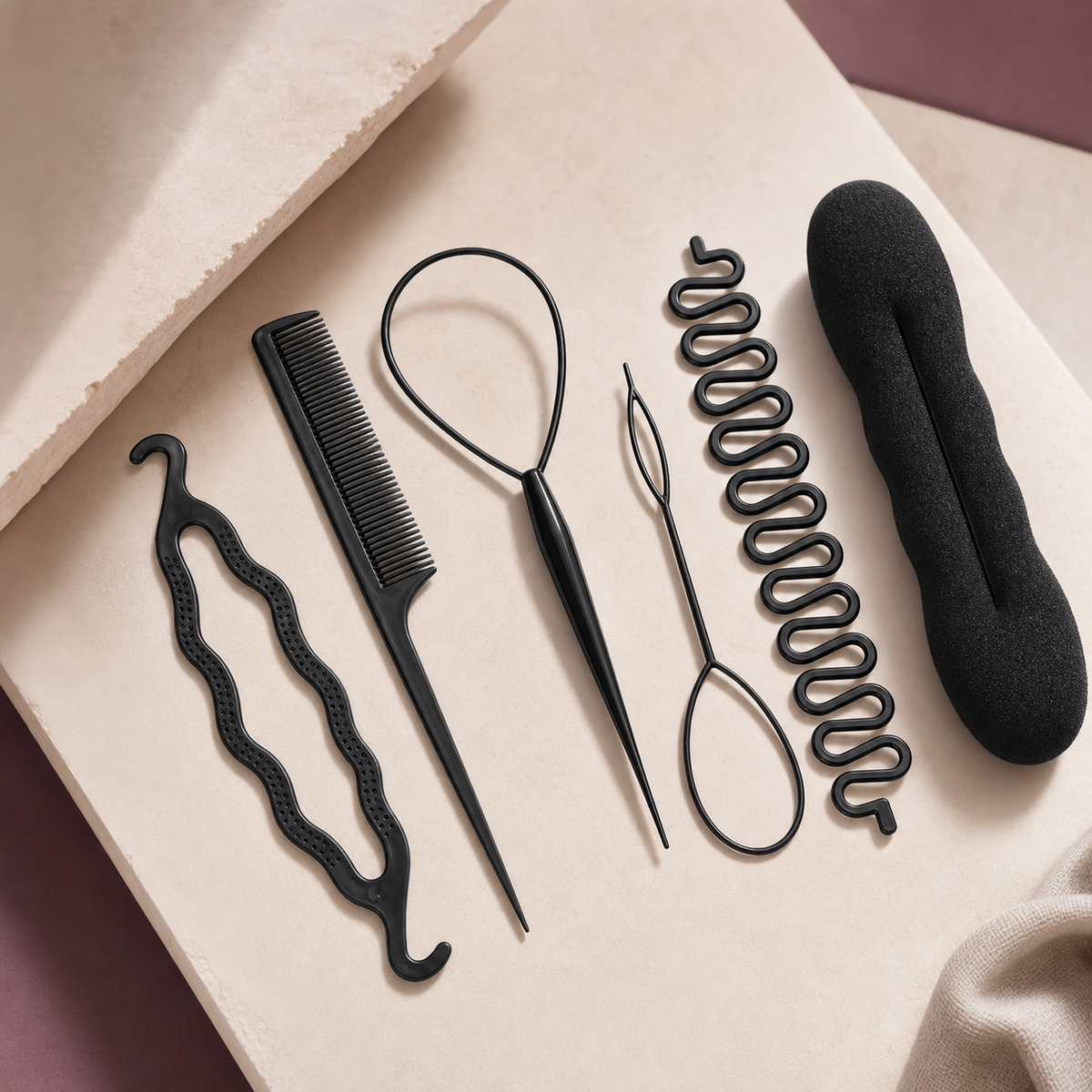 BraidEase Tool Set — 6 Piece - Function Detail | Velvet Curl Beauty ZA