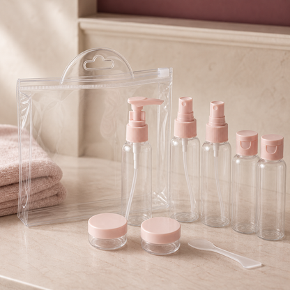 Carry-On Refillable Bottle Set - Travel Lifestyle | Velvet Curl Beauty ZA
