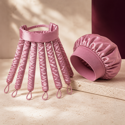 Overnight Heatless Curl Set - Construction Detail | Velvet Curl Beauty ZA