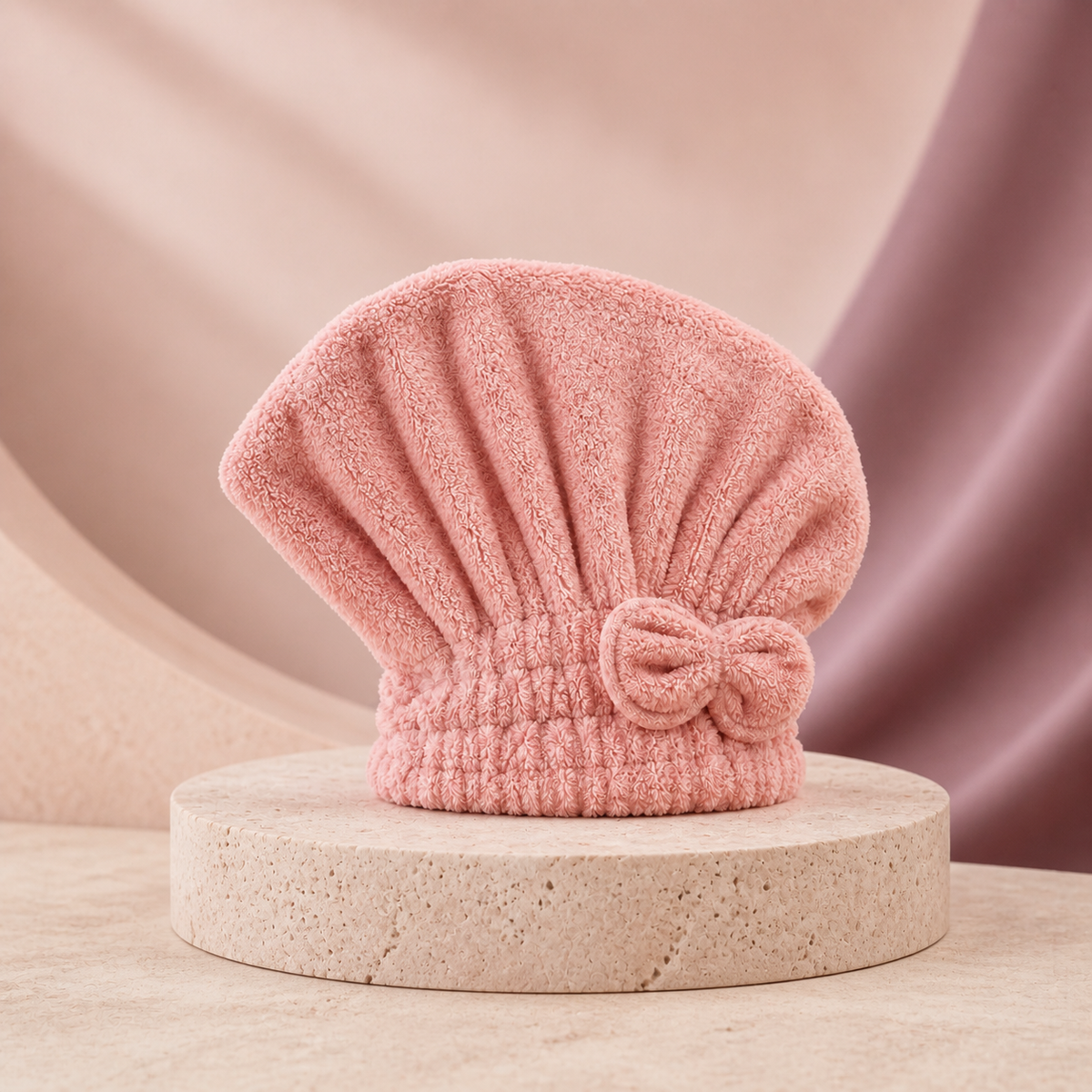 Quick-Dry Microfibre Hair Wrap - Three Quarter | Velvet Curl Beauty ZA
