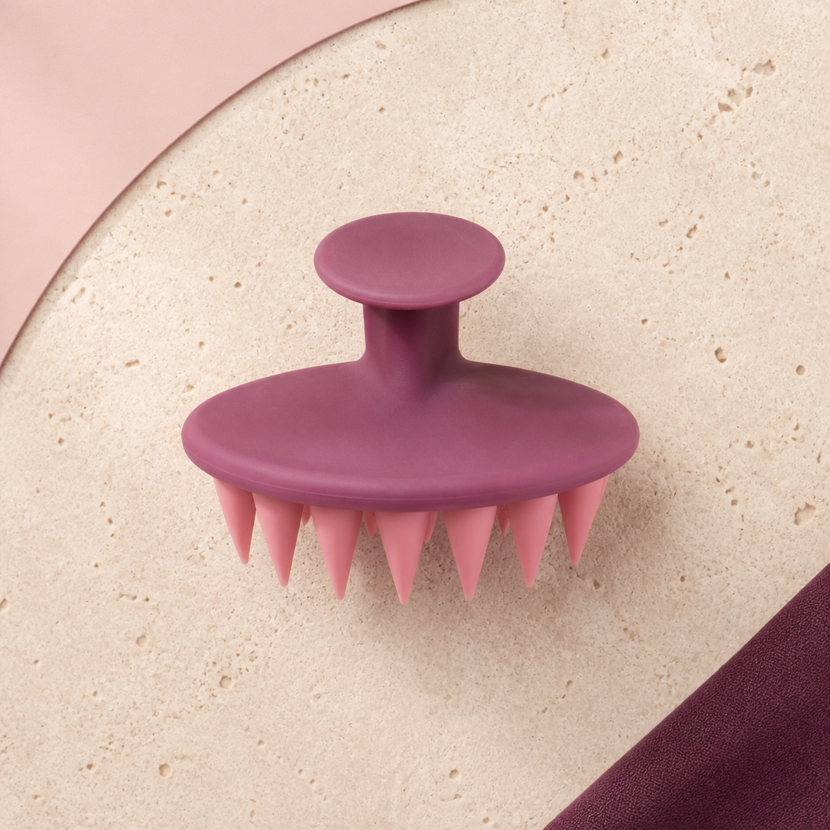 RootRefresh Scalp Massager - Flat Lay | Velvet Curl Beauty ZA