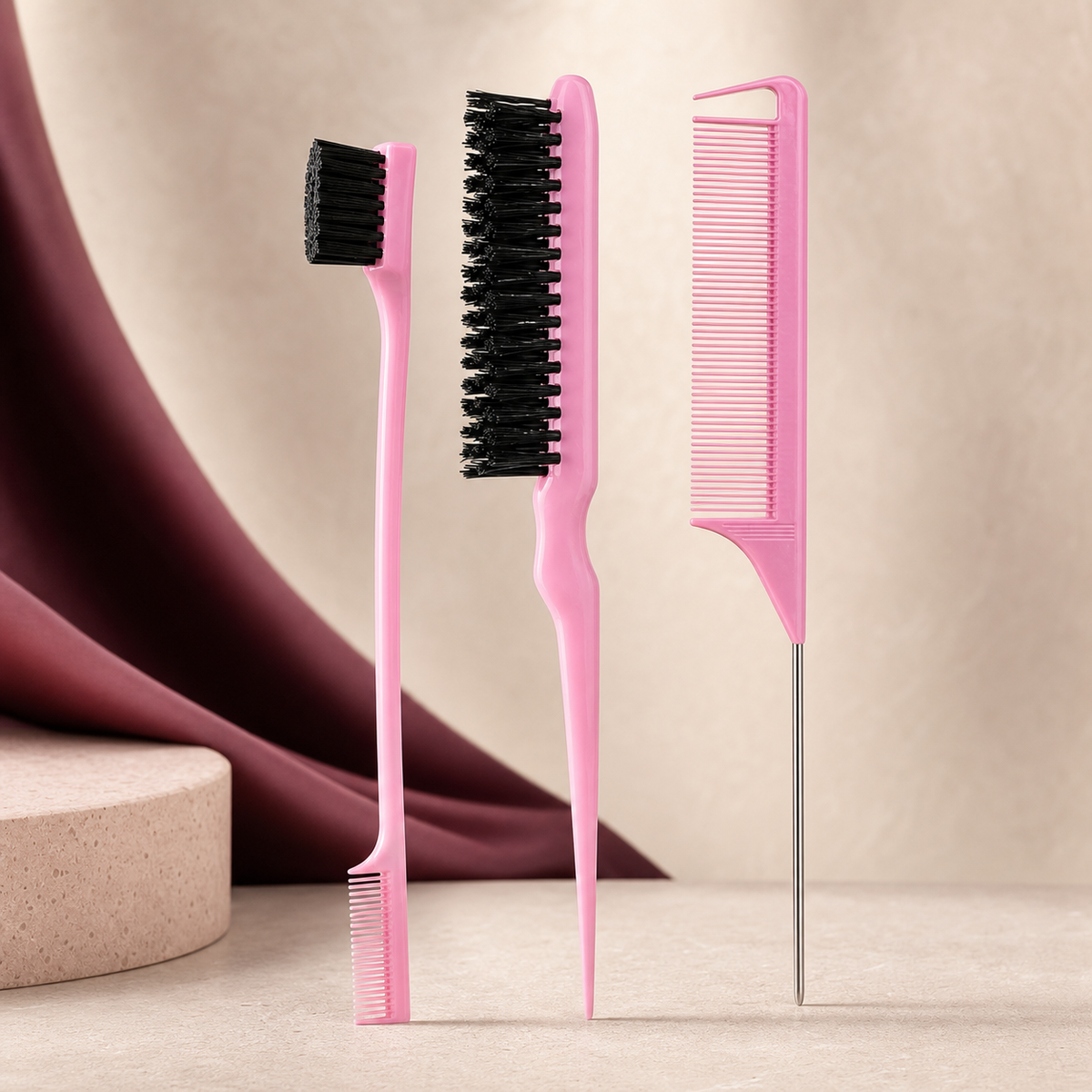 SleekEdge Styling Trio - Three Quarter | Velvet Curl Beauty ZA
