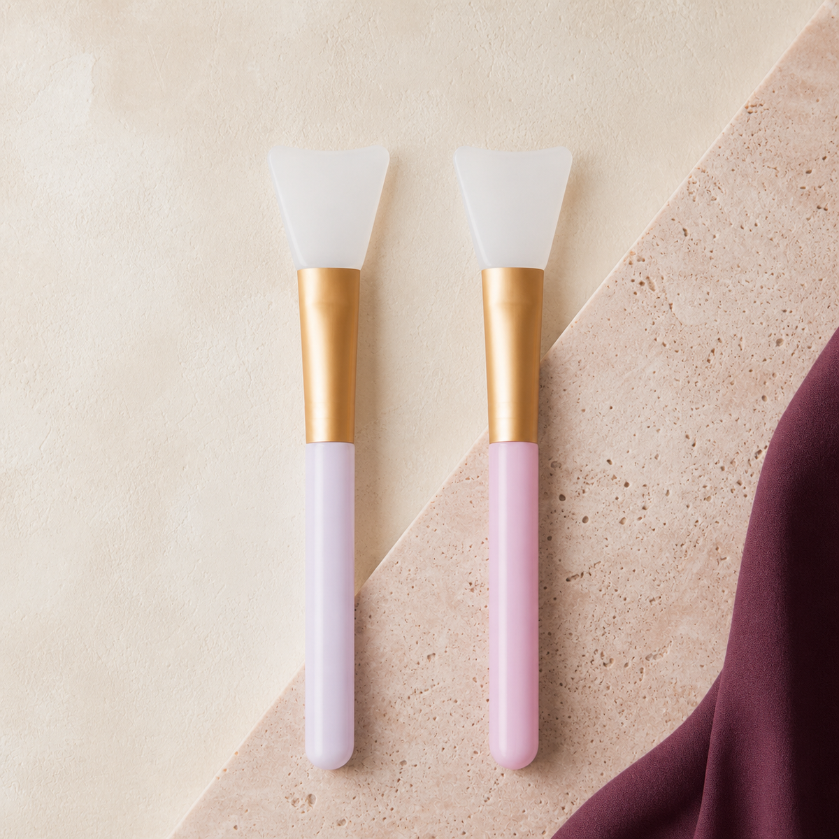 SmoothMask Applicator Duo - Flat Lay | Velvet Curl Beauty ZA