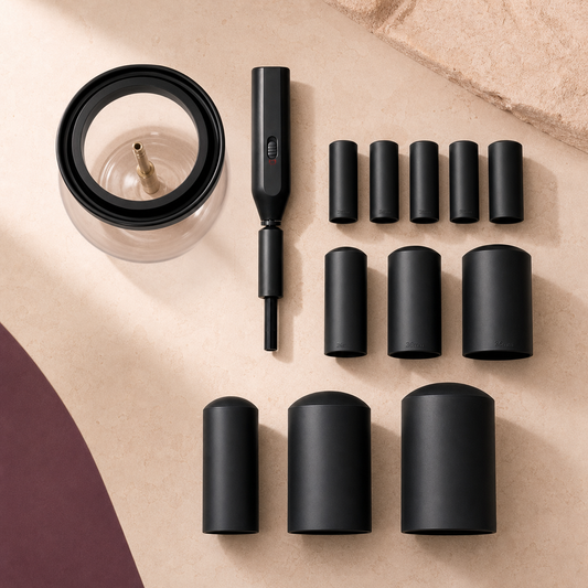 SpinClean Electric Brush Cleaner & Dryer - Flat Lay | Velvet Curl Beauty ZA