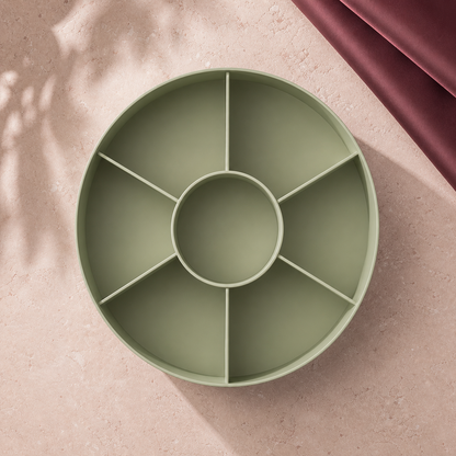 TurnTable 360° Beauty Organiser - Overhead | Velvet Curl Beauty ZA