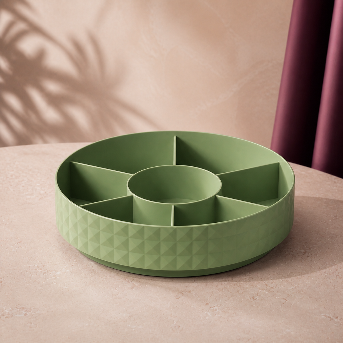 TurnTable 360° Beauty Organiser - Vanity Lifestyle | Velvet Curl Beauty ZA