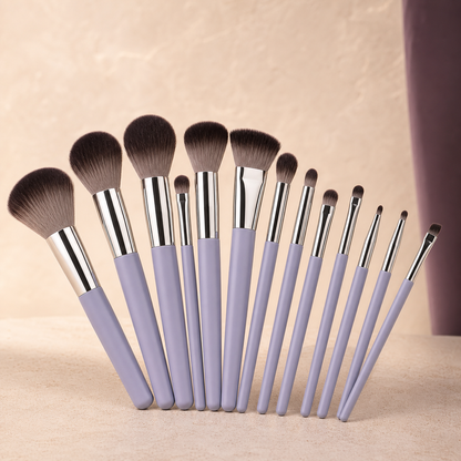 Velvet Touch Makeup Brush Set — 13 Piece - Three Quarter | Velvet Curl Beauty ZA