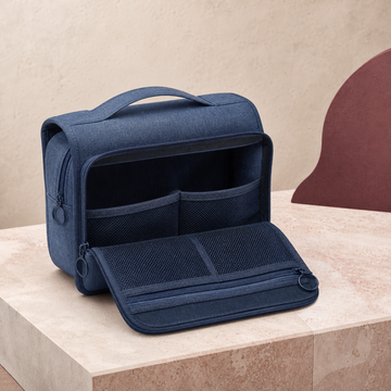 Weekender Travel Makeup Organiser - Navy